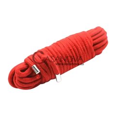 Основне фото Мотузка для зв'язування DS Fetish 362020011 червона