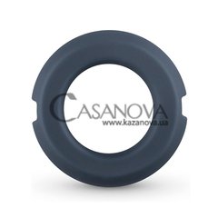 Основное фото Эрекционное кольцо Boners Cock Ring With Carbon Steel серое