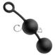 Додаткове фото Анальні кульки Tom of Finland Weighted Anal Balls чорні